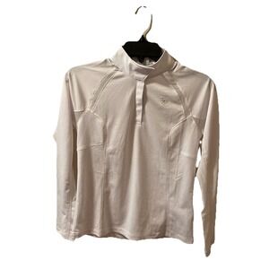 Ariat Pro‎ Series Girls Shirt White Equestrian Show Top USA Dressage Sz L
